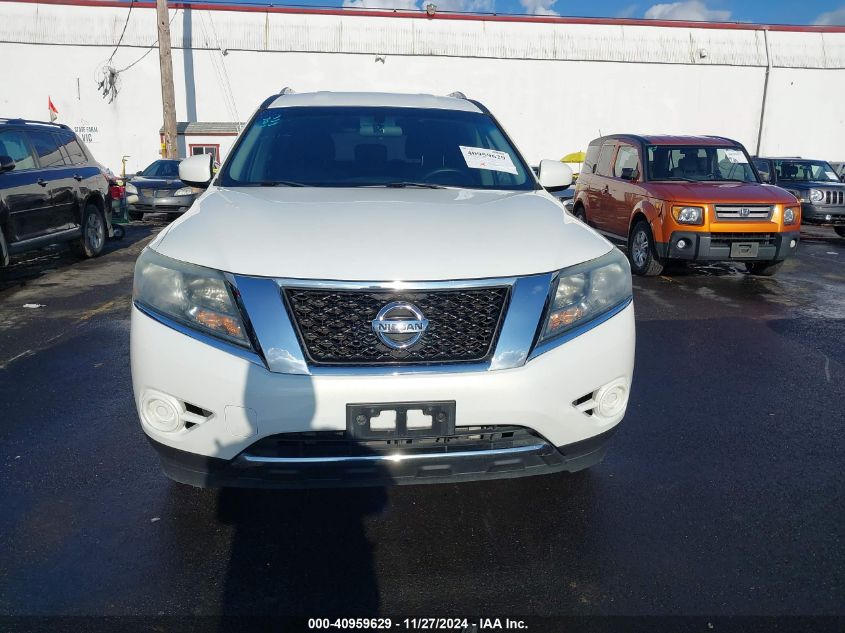 2014 Nissan Pathfinder Sv VIN: 5N1AR2MN2EC728884 Lot: 40959629