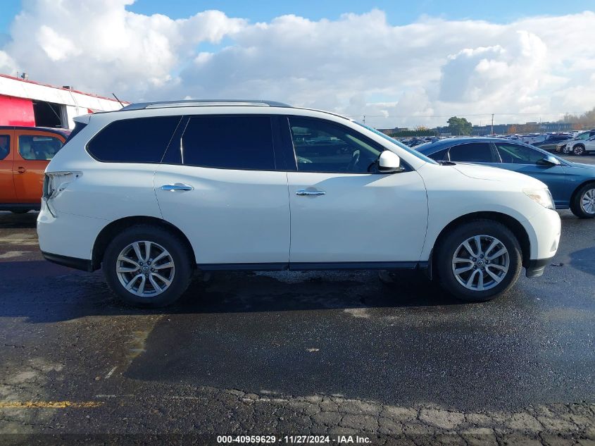 2014 Nissan Pathfinder Sv VIN: 5N1AR2MN2EC728884 Lot: 40959629