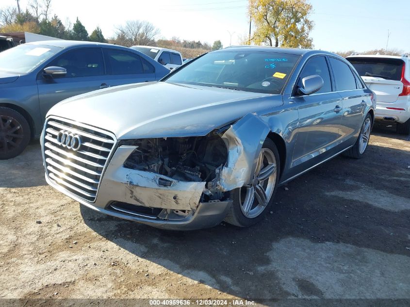 VIN WAURGAFD3DN004164 2013 AUDI A8 L no.2