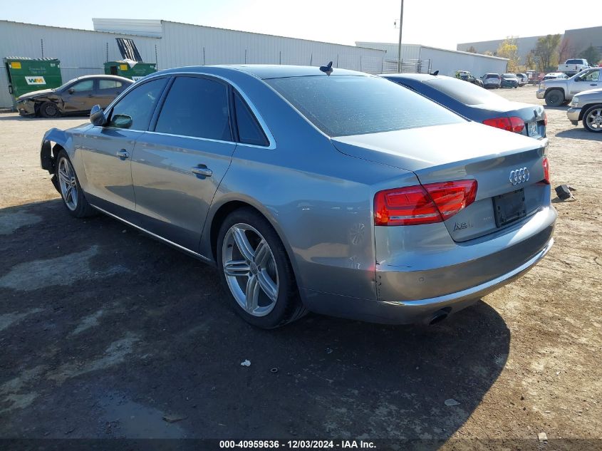 VIN WAURGAFD3DN004164 2013 AUDI A8 L no.3