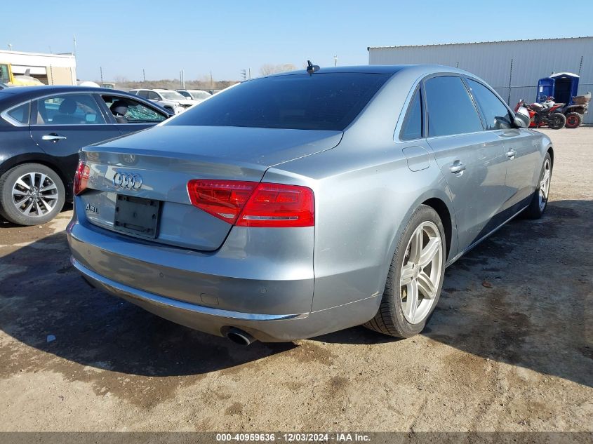 VIN WAURGAFD3DN004164 2013 AUDI A8 L no.4