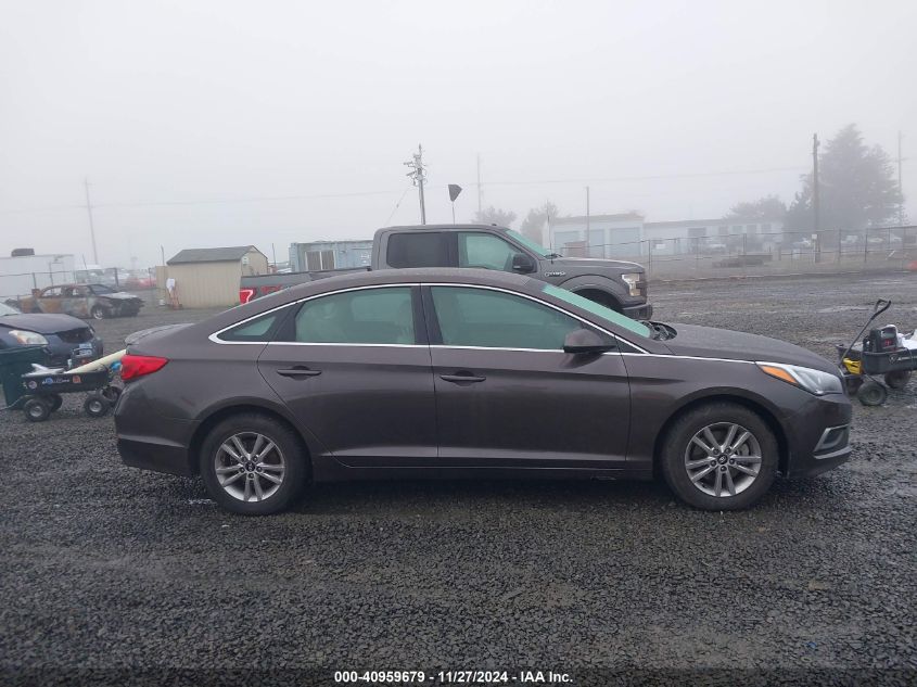 VIN 5NPE24AF8GH385024 2016 Hyundai Sonata, SE no.13