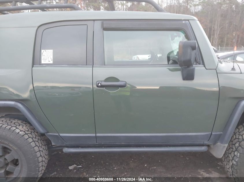 2011 Toyota Fj Cruiser VIN: JTEBU4BF9BK114345 Lot: 40959688