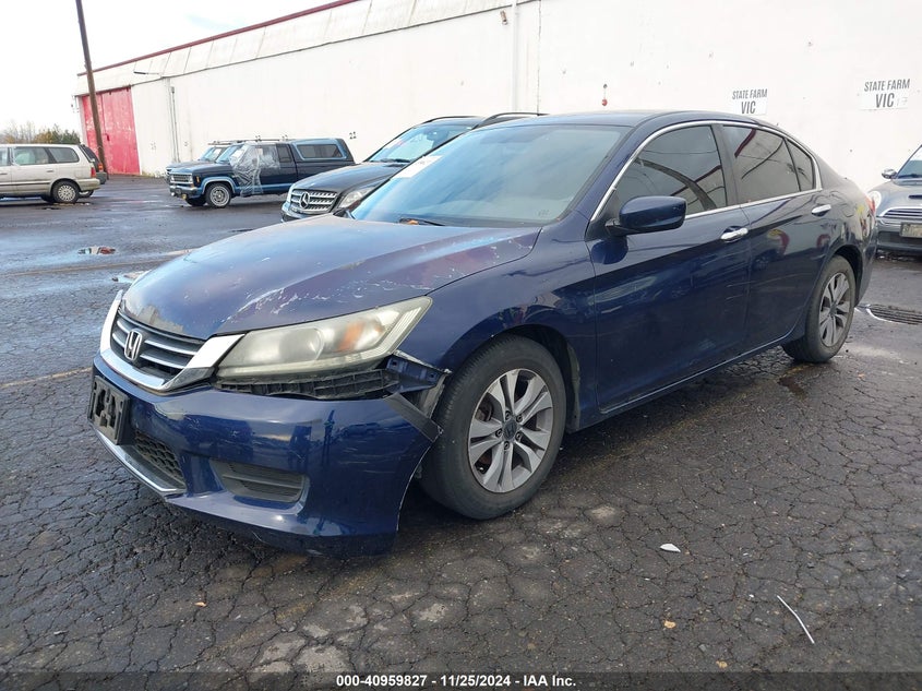 2014 HONDA ACCORD VIN: 1HGCR2F35EA071844