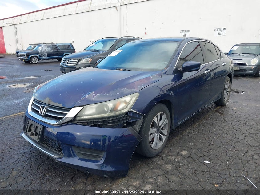 2014 HONDA ACCORD VIN: 1HGCR2F35EA071844