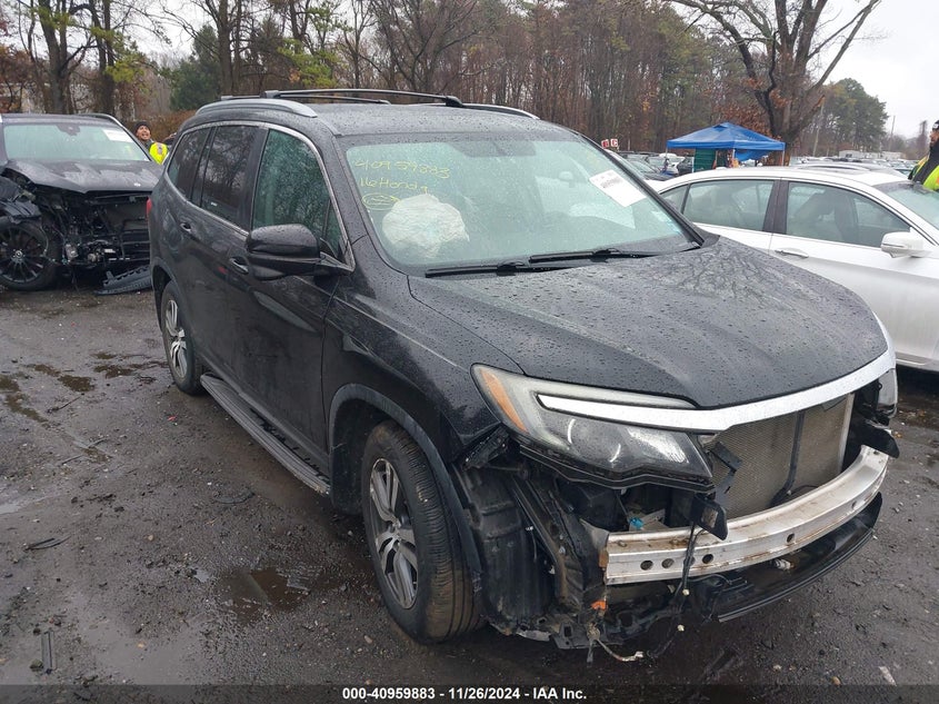 2016 HONDA PILOT EXL - 5FNYF6H86GB055224