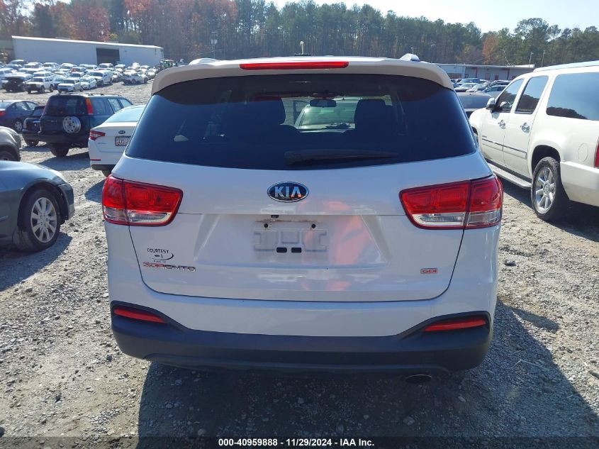 2016 KIA SORENTO 2.4L LX - 5XYPG4A37GG010202