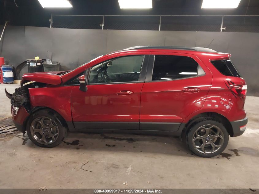 2018 Ford Ecosport Ses VIN: MAJ6P1CL9JC182109 Lot: 40959917