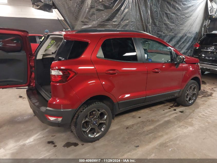 2018 Ford Ecosport Ses VIN: MAJ6P1CL9JC182109 Lot: 40959917