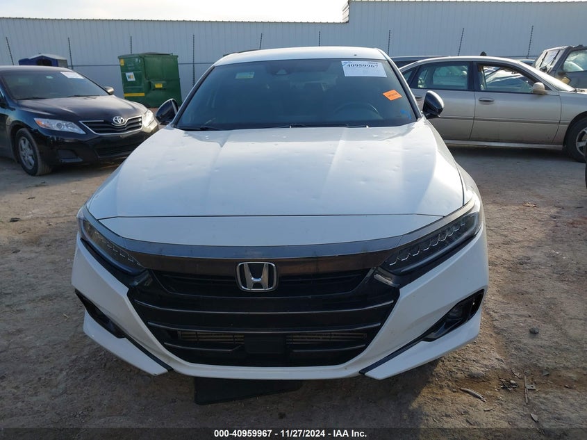 2022 HONDA ACCORD VIN: 1HGCV1F35NA120708