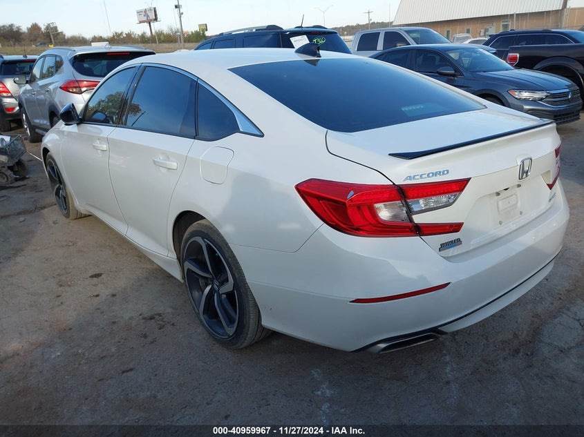 2022 HONDA ACCORD VIN: 1HGCV1F35NA120708