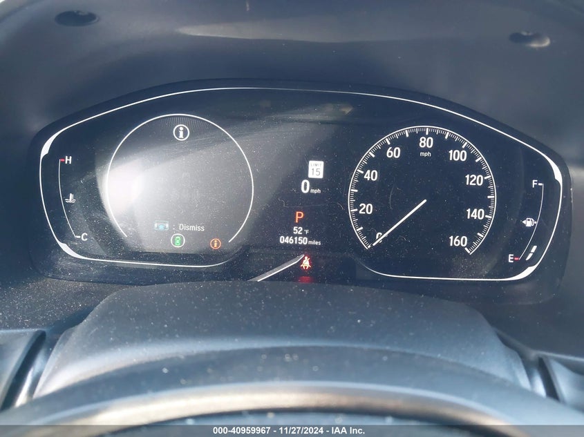 2022 HONDA ACCORD VIN: 1HGCV1F35NA120708