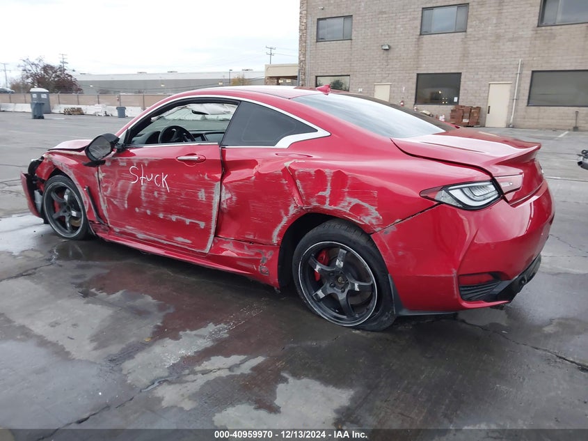 JN1FV7LK1MM530528 Infiniti Q60 Red Sport 400 2021