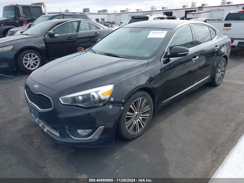 Vin: knaln4d74e5161889, lot: 41449797, kia cadenza premium 20142
