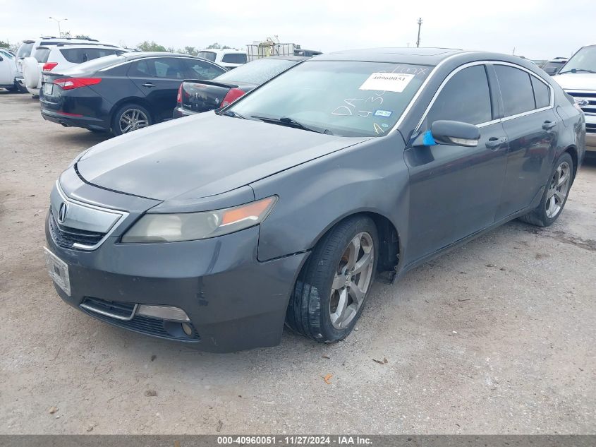 VIN 19UUA8F58DA004346 2013 ACURA TL no.2