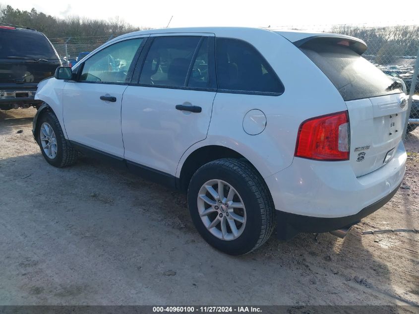 VIN 2FMDK3GC7EBA84137 2014 Ford Edge, SE no.3