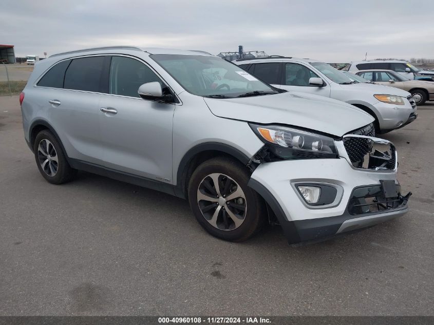 VIN 5XYPHDA57GG103297 2016 KIA SORENTO no.1