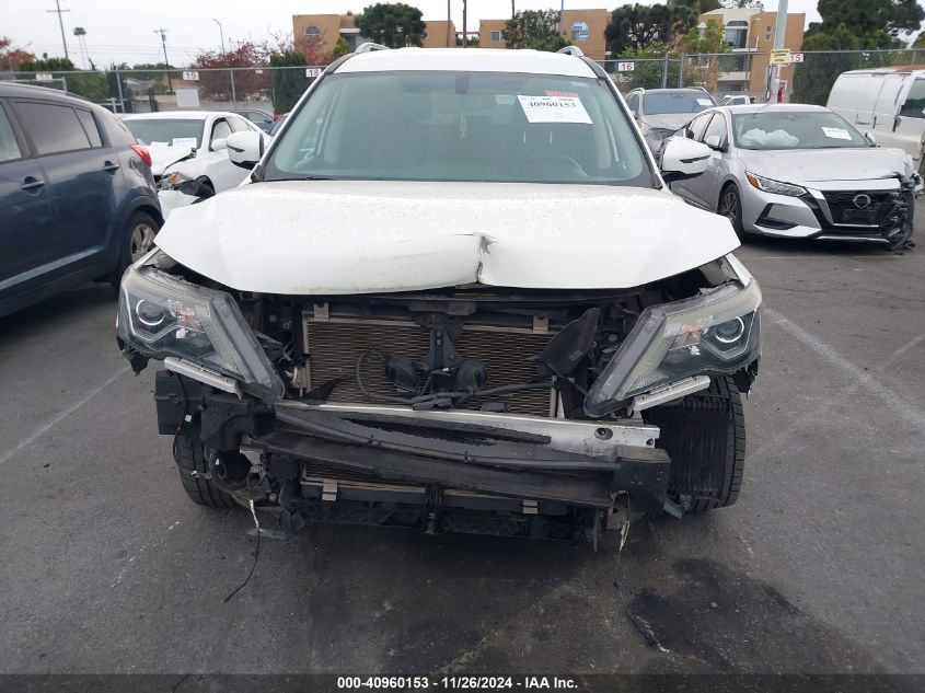 2018 Nissan Pathfinder Sv VIN: 5N1DR2MN3JC607238 Lot: 40960153