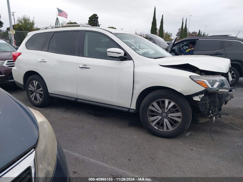 2018 Nissan Pathfinder Sv VIN: 5N1DR2MN3JC607238 Lot: 40960153