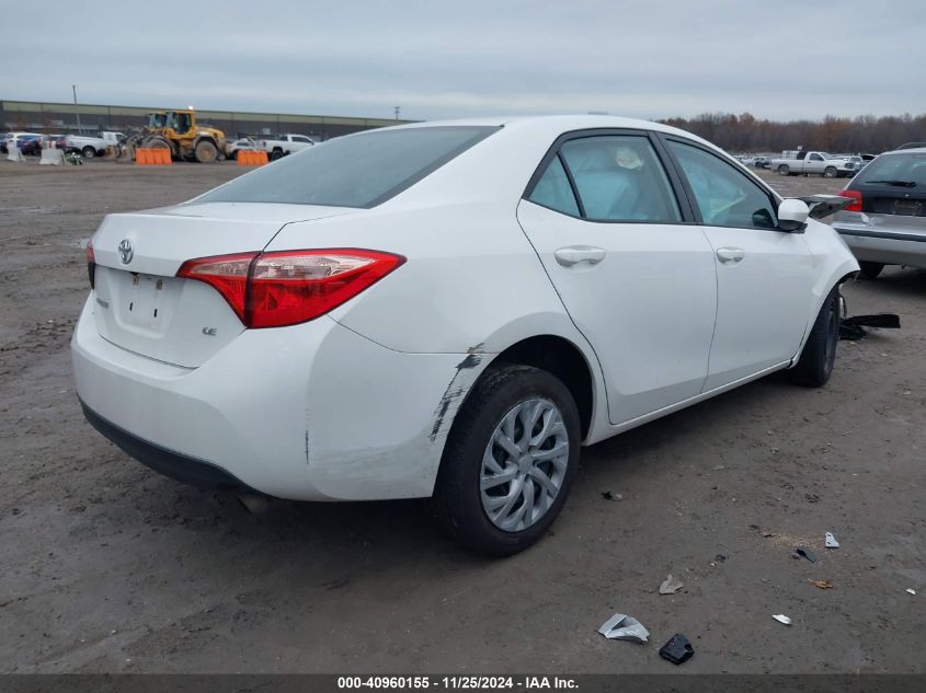 VIN 5YFBURHE0JP754153 2018 Toyota Corolla, LE no.4