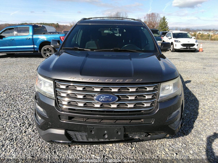VIN 1FM5K8D84HGD09483 2017 FORD EXPLORER XLT