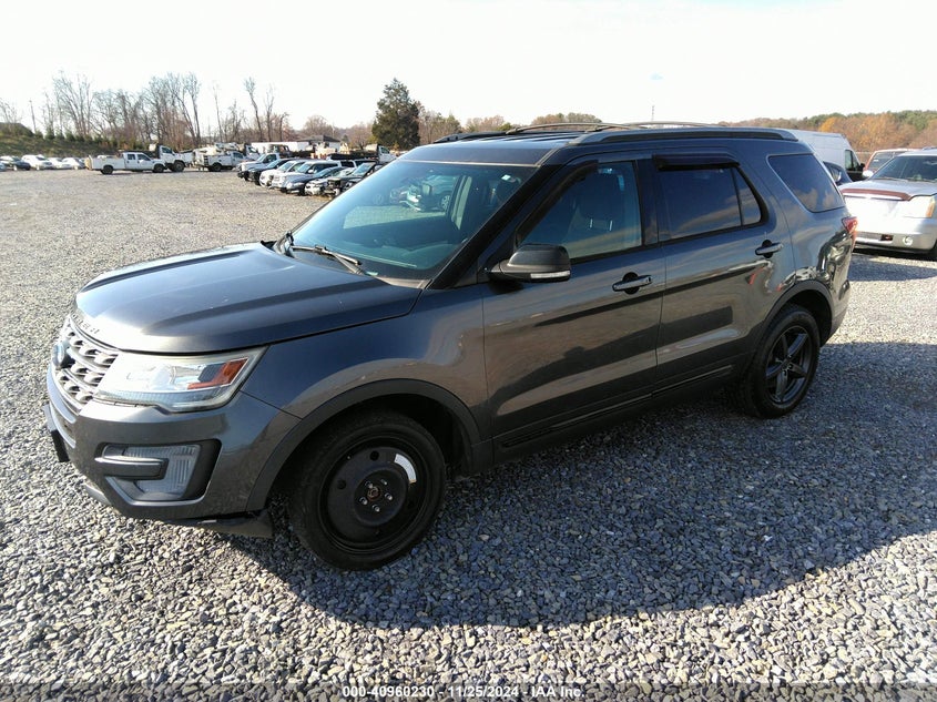 Vin: 1fm5k8d84hgd09483, lot: 41450032, ford explorer xlt 20172