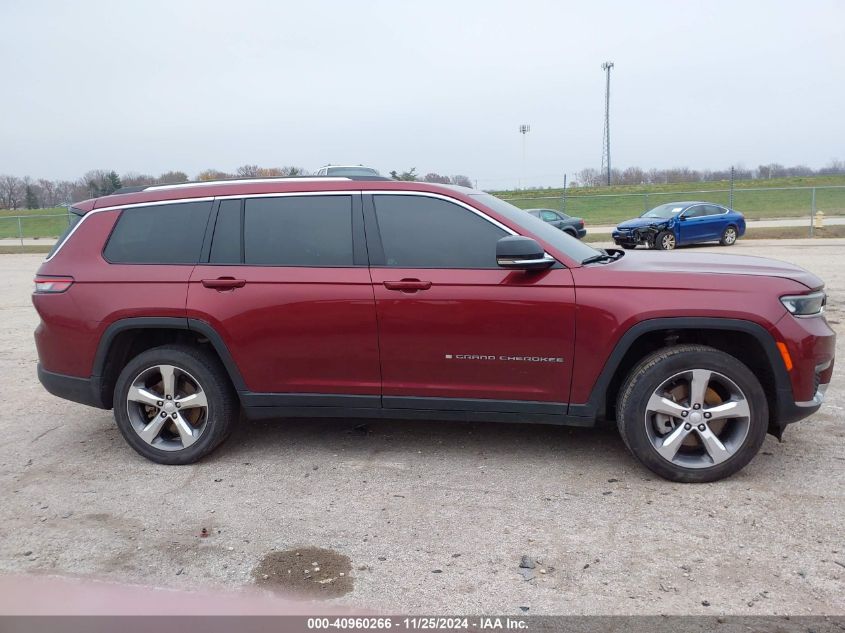 2021 Jeep Grand Cherokee L Limited 4X4 VIN: 1C4RJKBG4M8133653 Lot: 40960266