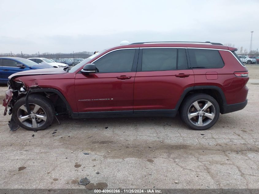 2021 Jeep Grand Cherokee L Limited 4X4 VIN: 1C4RJKBG4M8133653 Lot: 40960266