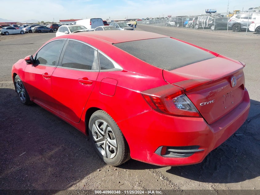 2018 HONDA CIVIC VIN: 2HGFC2F53JH567771