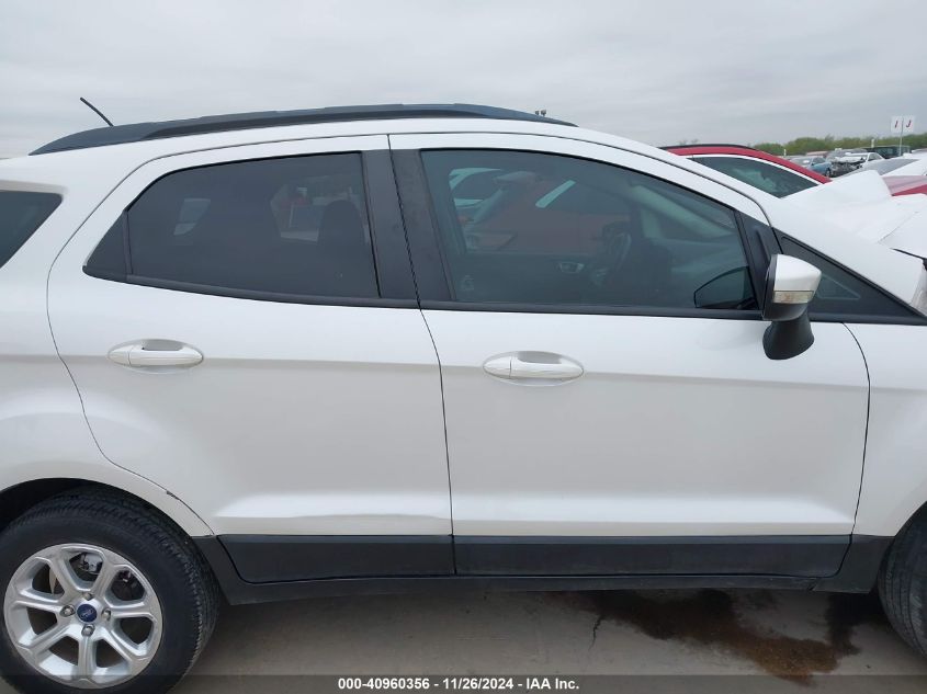 2019 Ford Ecosport Se VIN: MAJ3S2GE2KC269063 Lot: 40960356