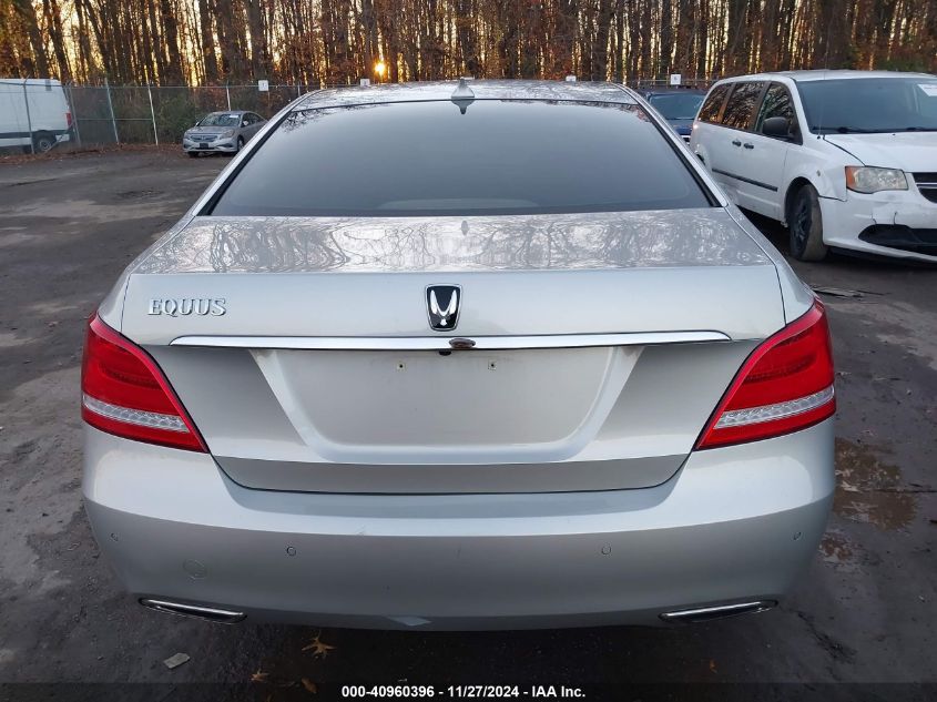 2014 Hyundai Equus Ultimate VIN: KMHGH4JHXEU073861 Lot: 40960396