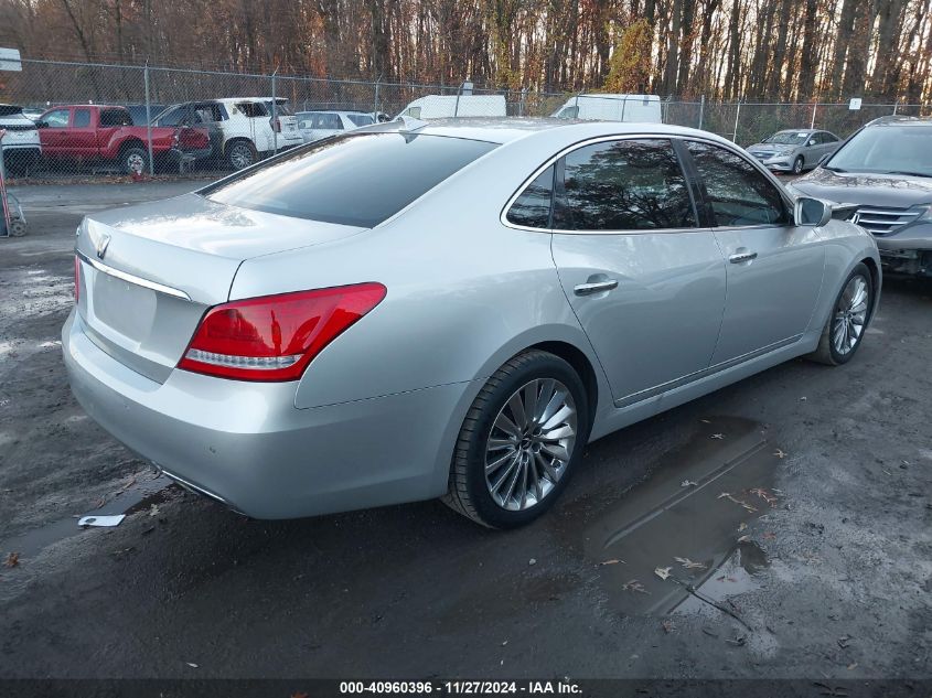 VIN KMHGH4JHXEU073861 2014 Hyundai Equus, Ultimate no.4