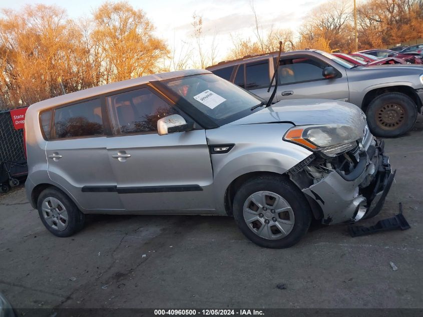 2012 Kia Soul VIN: KNDJT2A56C7439524 Lot: 40960500