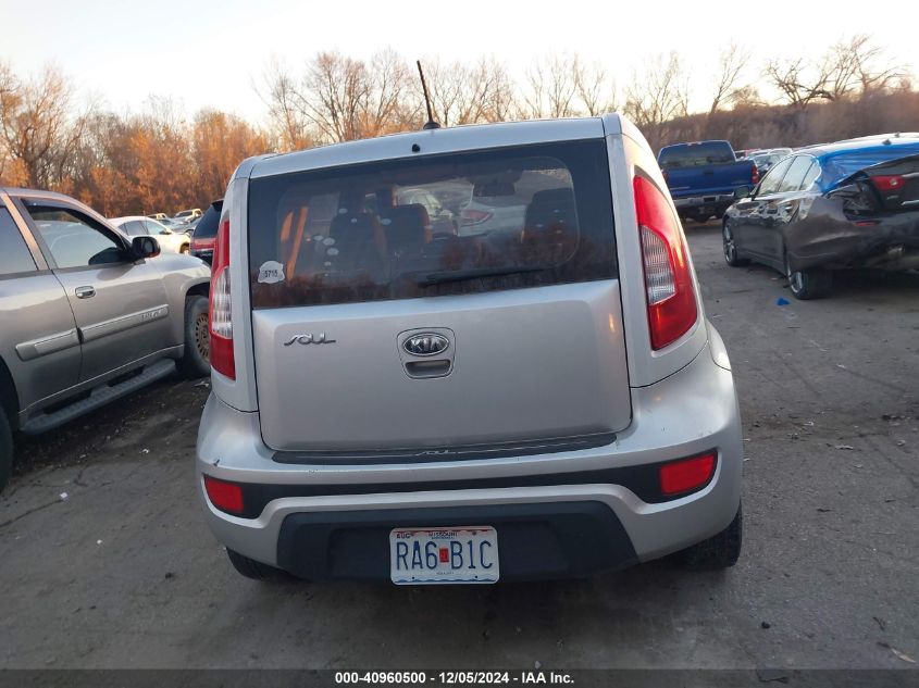 2012 Kia Soul VIN: KNDJT2A56C7439524 Lot: 40960500