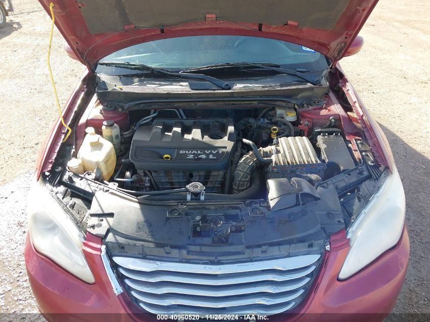 2013 Chrysler 200 Lx VIN: 1C3CCBAB6DN622728 Lot: 40960520