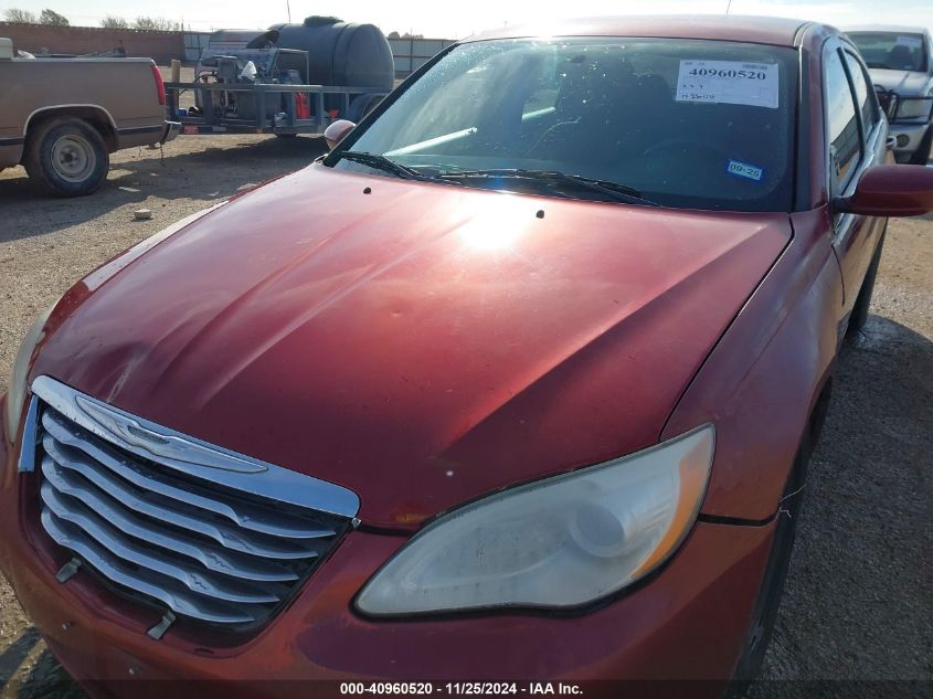 2013 Chrysler 200 Lx VIN: 1C3CCBAB6DN622728 Lot: 40960520