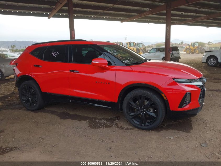 2021 Chevrolet Blazer Fwd Rs VIN: 3GNKBERSXMS554351 Lot: 40960533