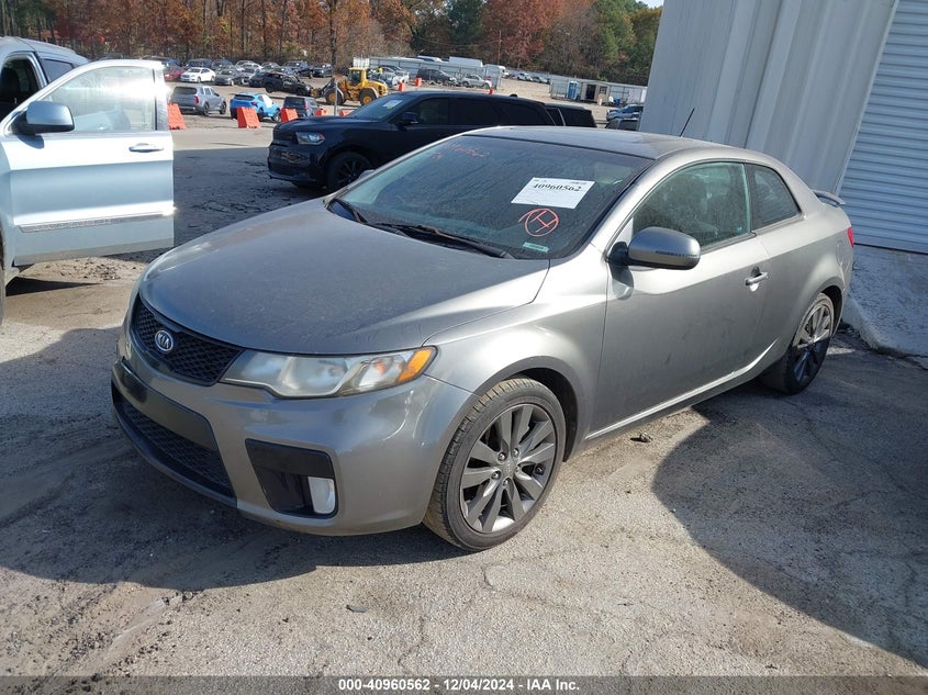 Vin: knafw6a35b5398202, lot: 41450364, kia forte koup sx 20112