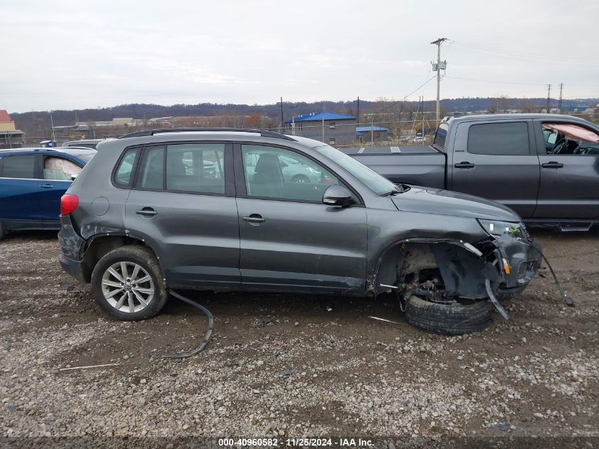 2018 Volkswagen Tiguan Limited 2.0T VIN: WVGBV7AX4JK005668 Lot: 40960582