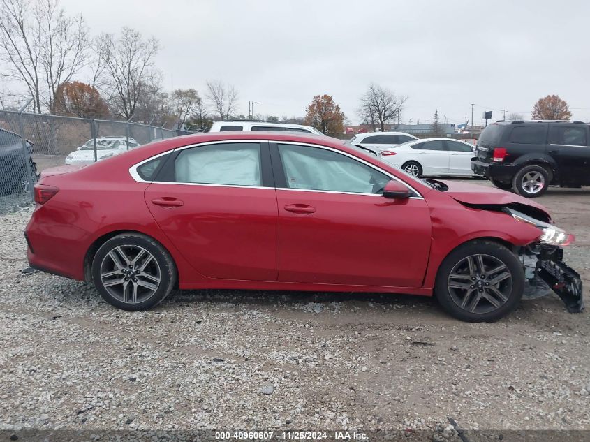 2021 Kia Forte Ex VIN: 3KPF54AD1ME405589 Lot: 40960607