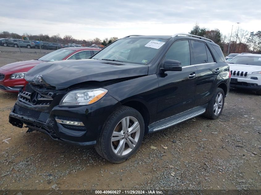 VIN 4JGDA5HB0FA468097 2015 Mercedes-Benz ML 350, 4M... no.2