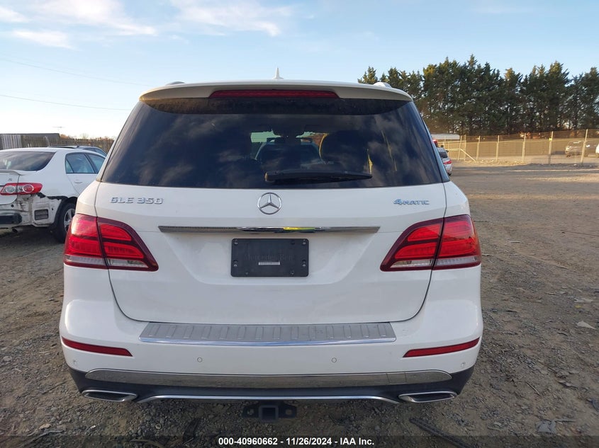 2018 MERCEDES-BENZ GLE 350 4MATIC - 4JGDA5HB8JB125296
