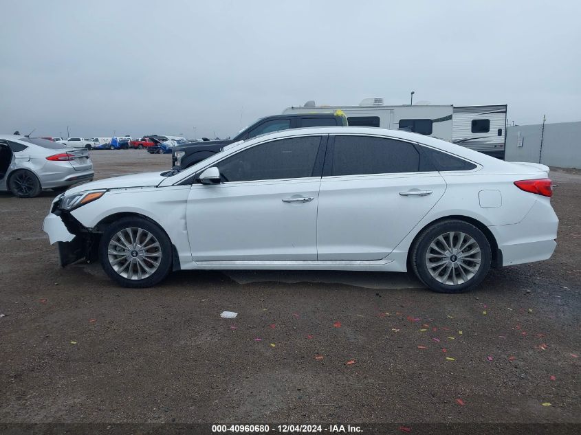 2015 Hyundai Sonata Limited VIN: 5NPE34AF3FH132916 Lot: 40960680