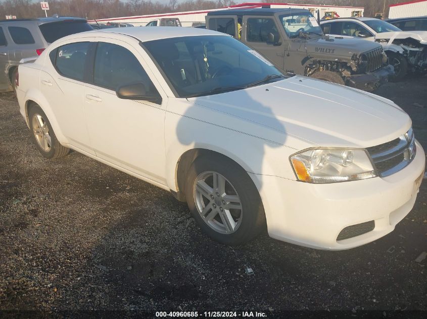 VIN 1C3CDZAG0EN226443 2014 Dodge Avenger, SE no.1