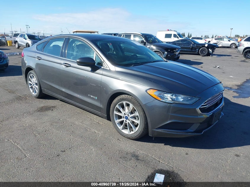 Vin: 3fa6p0lu3hr323948, lot: 41450541, ford fusion hybrid se 2017 img_1