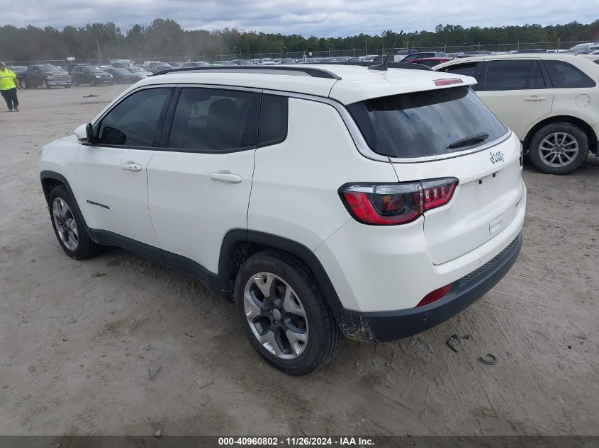 VIN 3C4NJCCB9MT526217 2021 Jeep Compass, Limited Fwd no.3