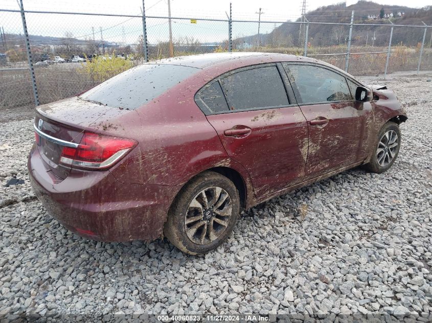 VIN 19XFB2F85DE247556 2013 Honda Civic, EX no.4