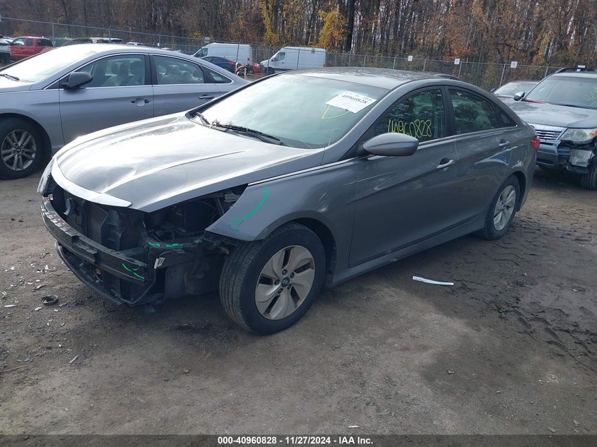 2014 HYUNDAI SONATA VIN: 5NPEB4AC7EH816553