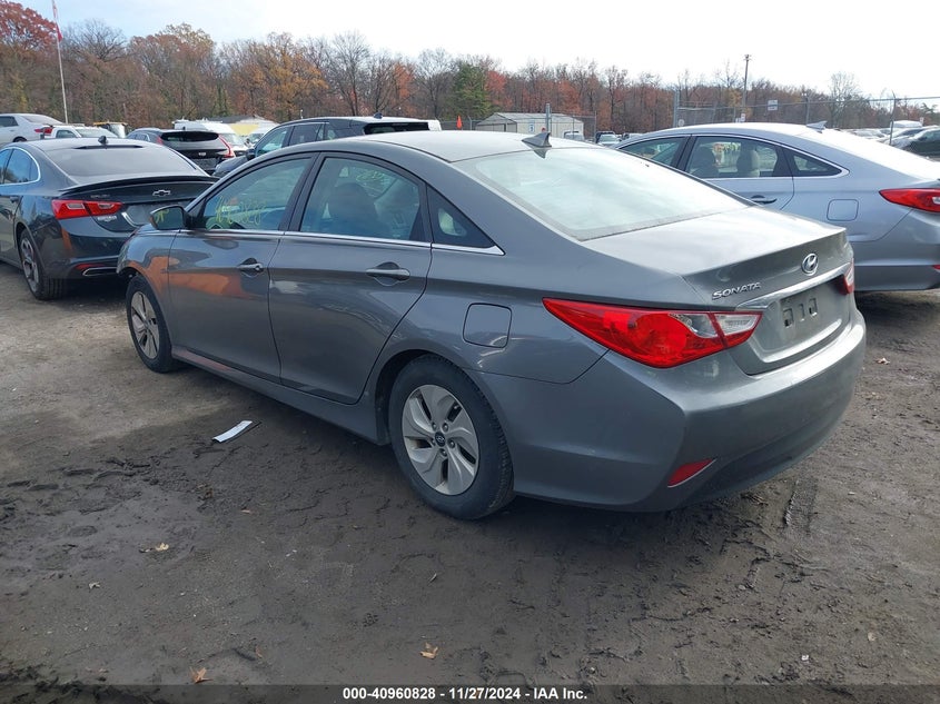 2014 HYUNDAI SONATA VIN: 5NPEB4AC7EH816553