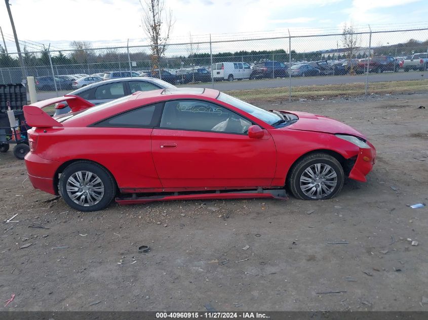 2004 Toyota Celica Gt VIN: JTDDR32T140171149 Lot: 40960915